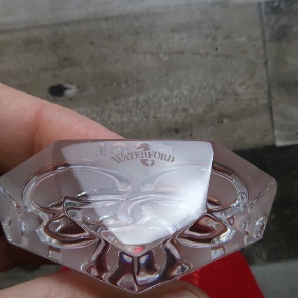 Waterford Crystal 12 Days Of Christmas Day 5 Five Gold Rings - Picture 4 of 5